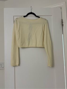 SHEIN Cropped Crewneck Sweater